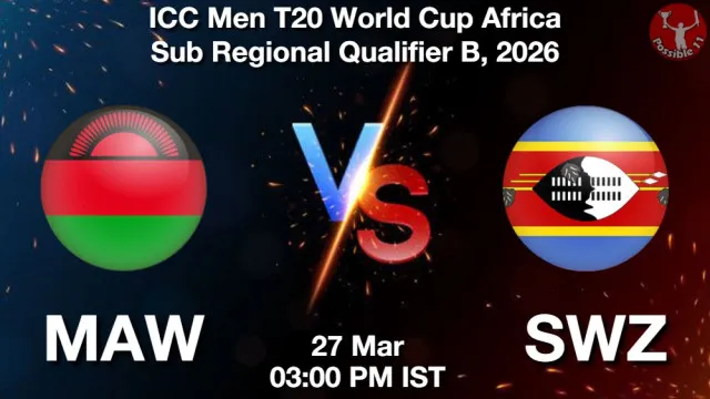 MAW vs SWZ ड्रीम11 भविष्यवाणी, फैंटेसी क्रिकेट टीम - 27 मार्च 2026