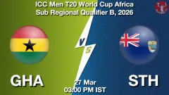 GHA vs STH Match Result