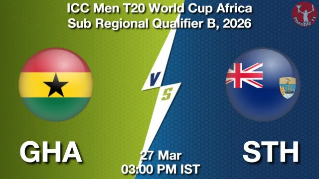 GHA vs STH ड्रीम11 भविष्यवाणी, फैंटेसी क्रिकेट टीम - 27 मार्च 2026