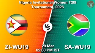 ZI-WU19 vs SA-WU19 Matcch Previews