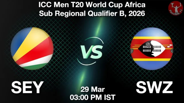 SEY vs SWZ ड्रीम11 भविष्यवाणी, फैंटेसी क्रिकेट टीम - 29 मार्च 2026