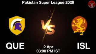 QUE vs ISL Matcch Previews