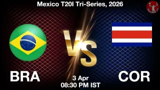 BRA vs COR Matcch Previews