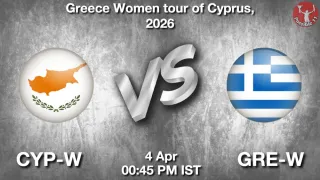 CYP-W vs GRE-W Matcch Previews