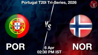 POR vs NOR Matcch Previews