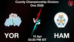 YOR vs HAM Match Result
