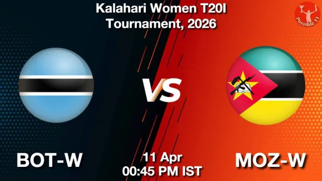BOT-W vs MOZ-W ड्रीम11 भविष्यवाणी, फैंटेसी क्रिकेट टीम - 11 अप्रैल 2026