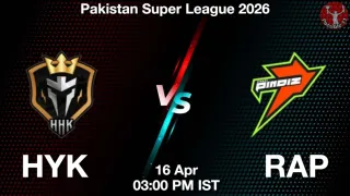 HYK vs RAP Dream11 Prediction