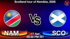 NAM vs SCO Match Result