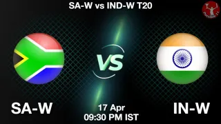 SA-W vs IN-W Matcch Previews