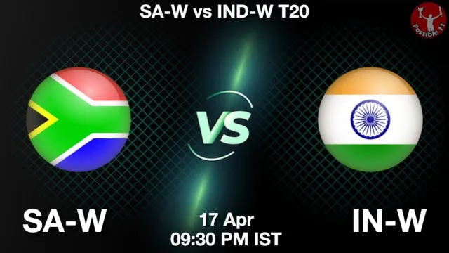 SA-W vs IN-W ड्रीम11 भविष्यवाणी, फैंटेसी क्रिकेट टीम - 17 अप्रैल 2026