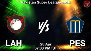 LAH vs PES Dream11 Prediction