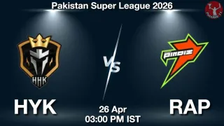 HYK vs RAP Dream11 Prediction
