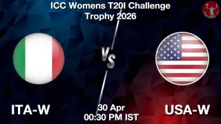 ITA-W vs USA-W Matcch Previews