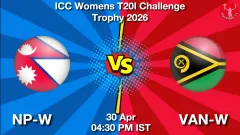 NP-W vs VAN-W Match Result