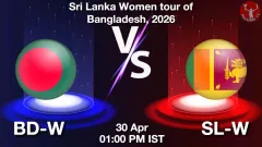 BD-W vs SL-W Match Result