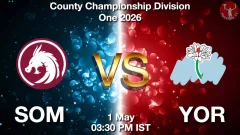 SOM vs YOR Match Preview, Picture