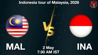 MAL vs INA - Indonesia tour