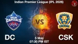 DC vs CSK