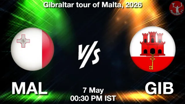 MAL vs GIB Match Previews and Cricket Tips