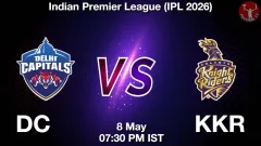 DC vs KKR Match Preview, Picture