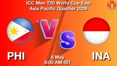 PHI vs INA Match Preview, Picture