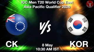 CK vs KOR - ICC Men