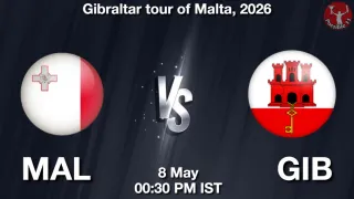 MAL vs GIB - Gibraltar tour