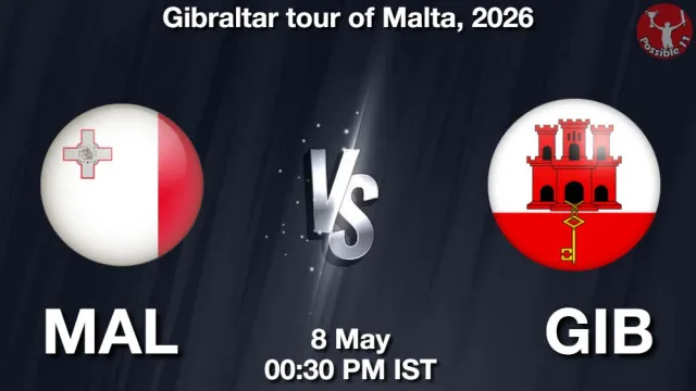 MAL vs GIB Match Previews and Cricket Tips