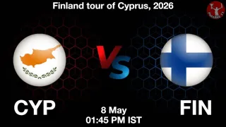 CYP vs FIN - Finland tour