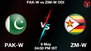 PAK-W vs ZM-W - Zimbabwe Women