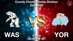 WAS vs YOR Match Preview, Picture