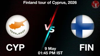 CYP vs FIN - Finland tour