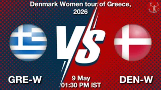 GRE-W vs DEN-W - Denmark Women