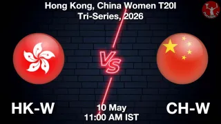 HK-W vs CH-W HK-W vs CH-W - Hong Kong,