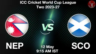 NEP vs SCO - ICC Cricket