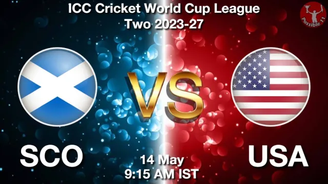 SCO vs USA Match Previews and Cricket Tips