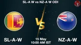 SL-A vs NZ-A-W Dream11 Prediction - <small>Fri, 15 May 10:00 AM IST</small>