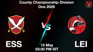 ESS vs LEI - County Championship