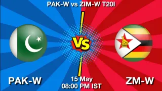 PAK-W vs ZM-W - Zimbabwe Women