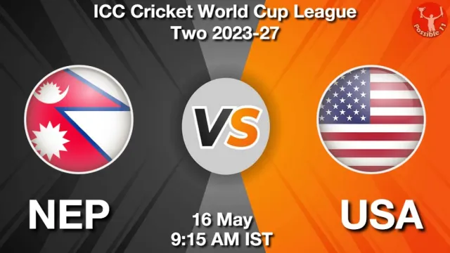 NEP vs USA Match Previews and Cricket Tips