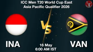 INA vs VAN INA vs VAN - ICC Men