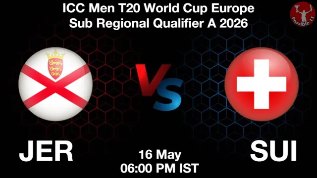 JER vs SUI Match Previews and Cricket Tips