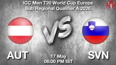 AUT vs SVN Match Preview, Picture