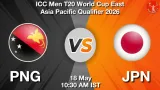 PNG vs JPN Dream11 Prediction, Preview & Updates - <small>Mon, 18 May 10:30 AM IST</small>