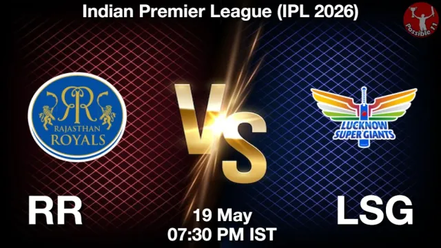 RR vs LSG Match Previews and Cricket Tips