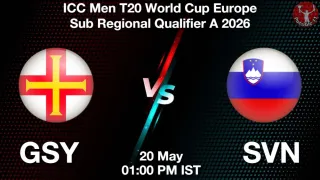 GSY vs SVN - ICC Men