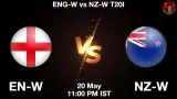 EN-W vs NZ-W Dream11 Prediction - <small>Wed, 20 May 11:00 PM IST</small>