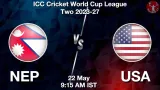 NEP vs USA Dream11 Prediction, Preview & Updates - <small>Fri, 22 May 09:15 AM IST</small>