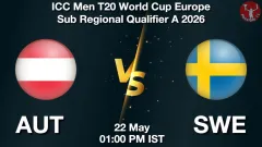 AUT vs SWE Match Preview, Picture